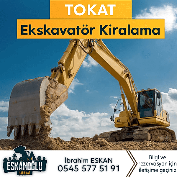 Ekskavatör Kiralama Hizmeti