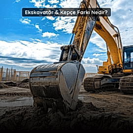 Ekskavatör Kepçe Farkı Nedir? (Detaylı ve Teknik Açıklama) Ekskavatör Kepçe Farkı Nedir? (Detaylı ve Teknik Açıklama)